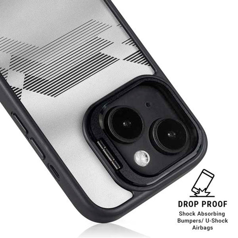 Germany Soccer Flag iPhone 15 Kickstand Case